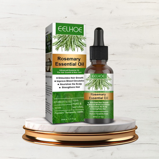 Eelhoe Rosemary Essential Oil | Hair Growth & Anti-Hair Loss Treatment (30ml) – Glamora Paris