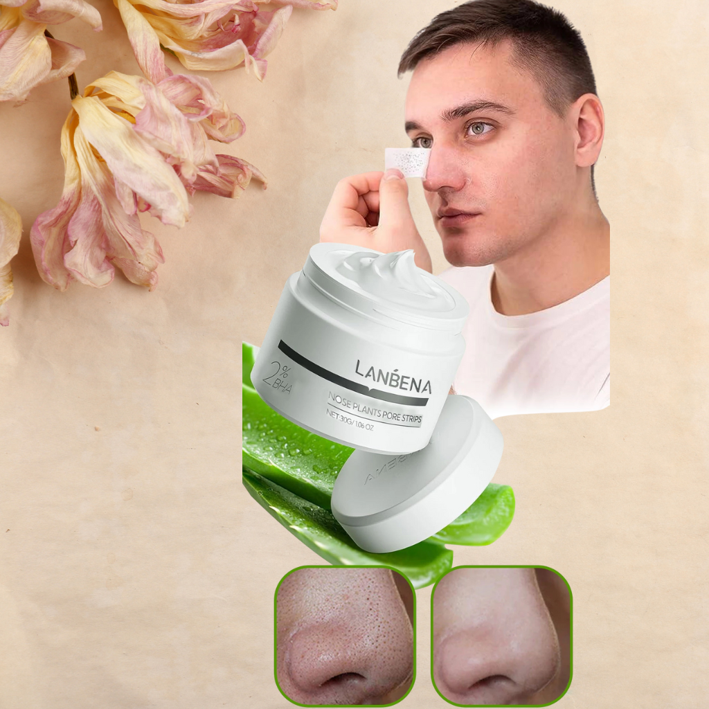 LANBENA Blackhead Remover Peel-Off Mask – Deep Cleansing & Pore Care